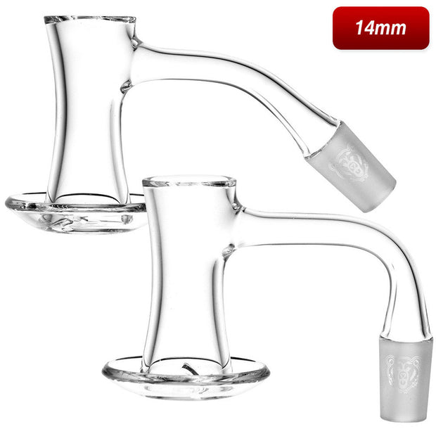 Bear Quartz Hourglass Blender Banger | 14mm - Headshop.com