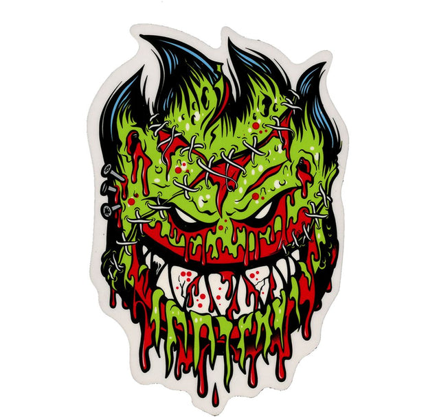 Spitfire Logo Evil Sticker - Headshop.com