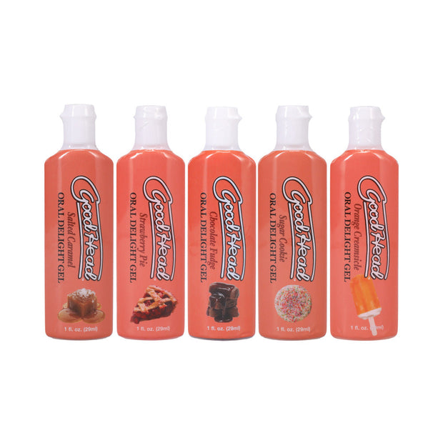 GoodHead Oral Delight Gel Dessert 5 Pack 1 oz. - Headshop.com