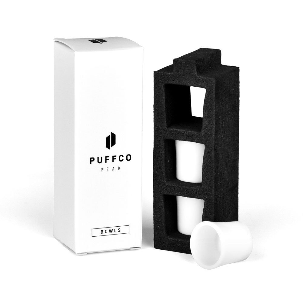 Puffco Peak Replacement Ceramic Bowl | 3pk - Headshop.com