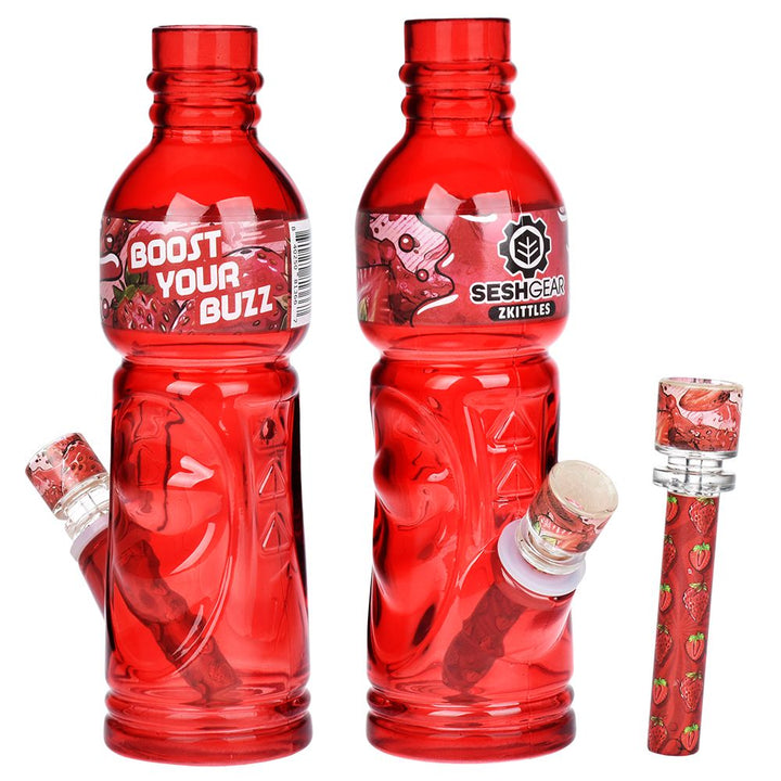 SeshGear Terpade Beverage Bottle Glass Water Pipe | 9.5" - Headshop.com
