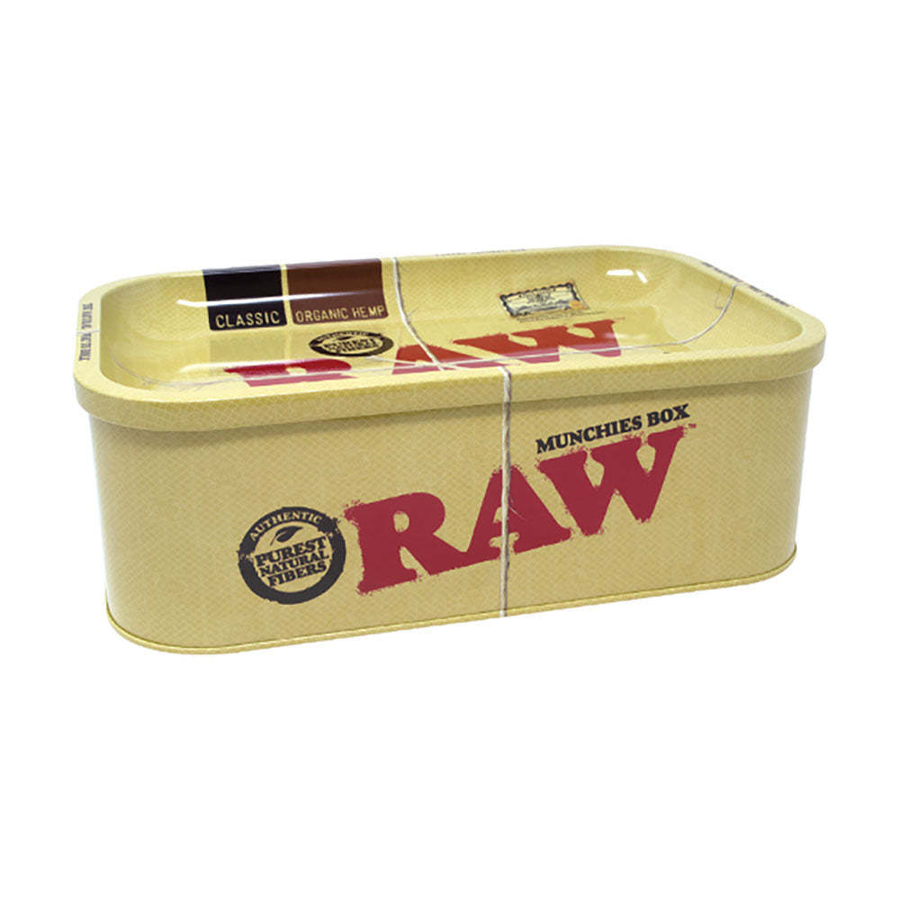 RAW Munchies Metal Storage Box - 10.75"x6.75" - Headshop.com