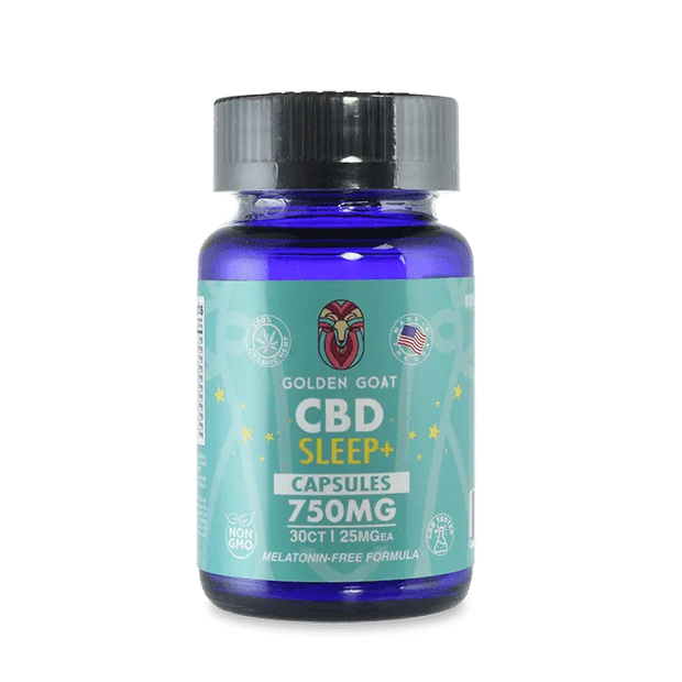 CBD+Sleep Capsules – Broad Spectrum – 750MG – 30ct - Headshop.com