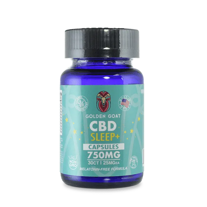 CBD+Sleep Capsules – Broad Spectrum – 750MG – 30ct - Headshop.com