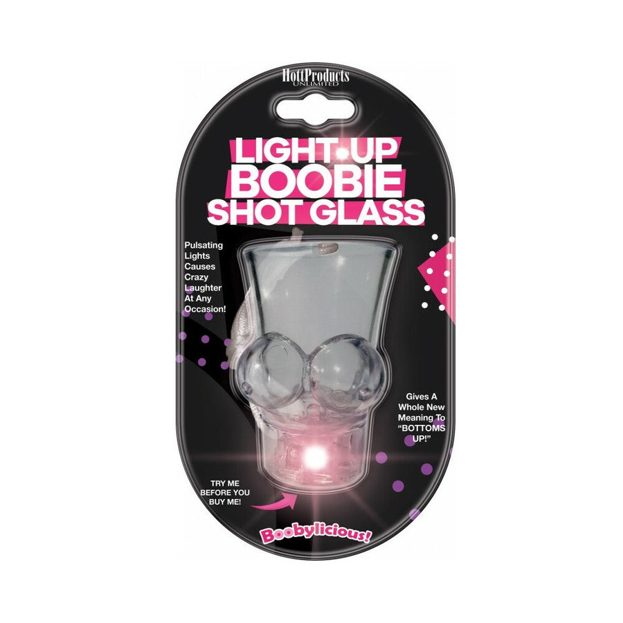 Light Up Boobie Shot Glass With String - Headshop.com