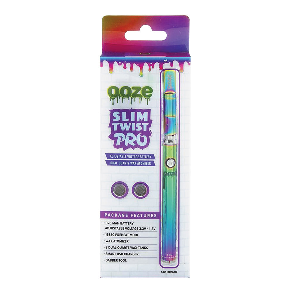 Ooze Slim Twist PRO Concentrate Vape Kit - Headshop.com