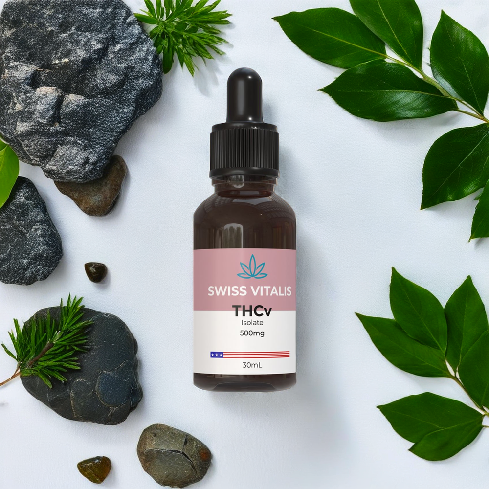 Swiss Vitalis THCv 500mg Isolate Oil - Headshop.com