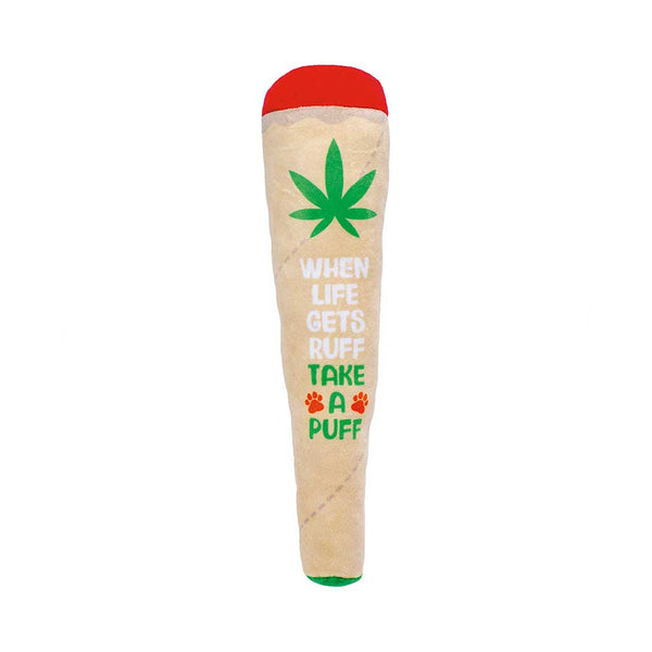 STONED PUPPY JOINT SQUEAKY DOG TOY