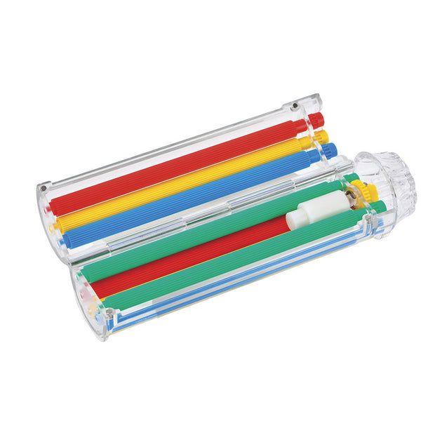 The Pocket Roller Easy Rolling Machine - 6" / Assorted Colors 6ct - Headshop.com