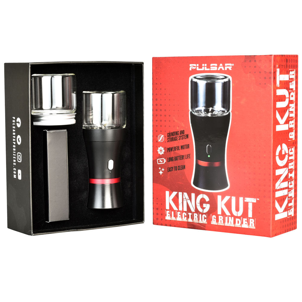 Pulsar King Kut Portable Electric Herb Grinder - Headshop.com