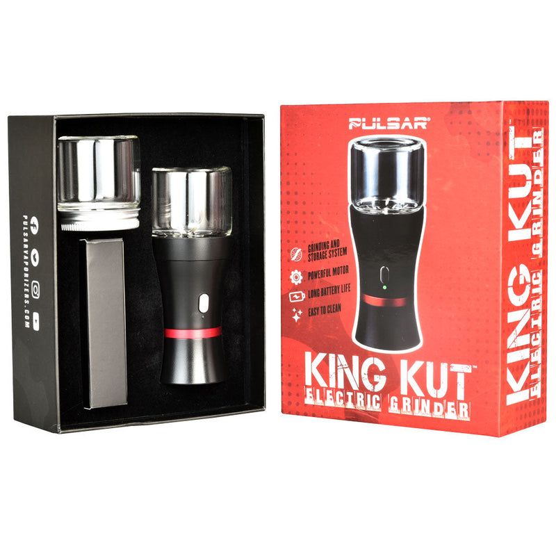 Pulsar King Kut Portable Electric Herb Grinder - Headshop.com