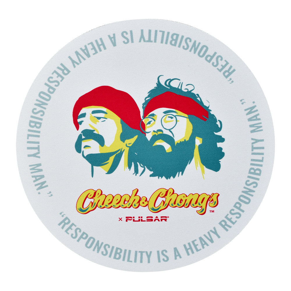 Cheech & Chong's x Pulsar DabPadz - Responsibility / 8" - Headshop.com