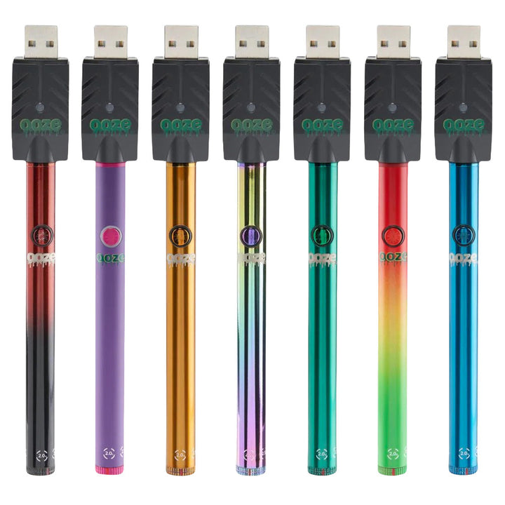 Ooze Twist Slim 510 Battery 2.0 with Charger - 320mAh - Headshop.com