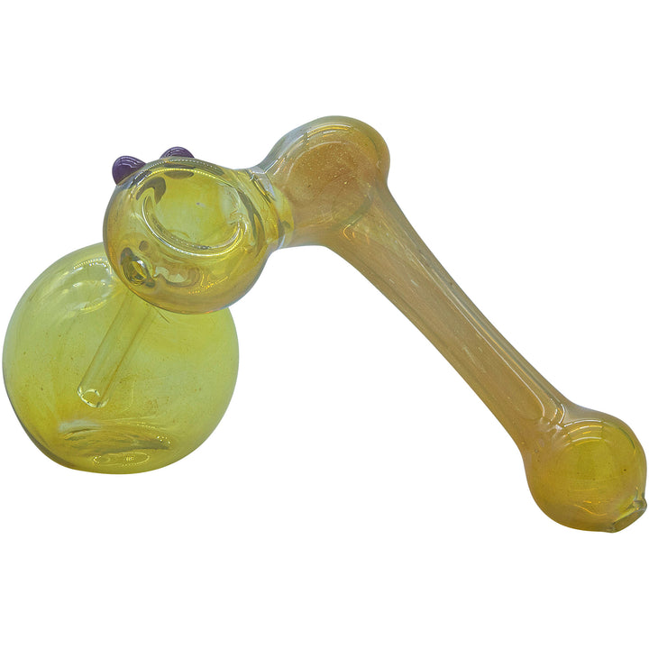 LA Pipes "Silver Sidecar" Fumed Hammer Sidecar Pipe (Various Colors) - Headshop.com