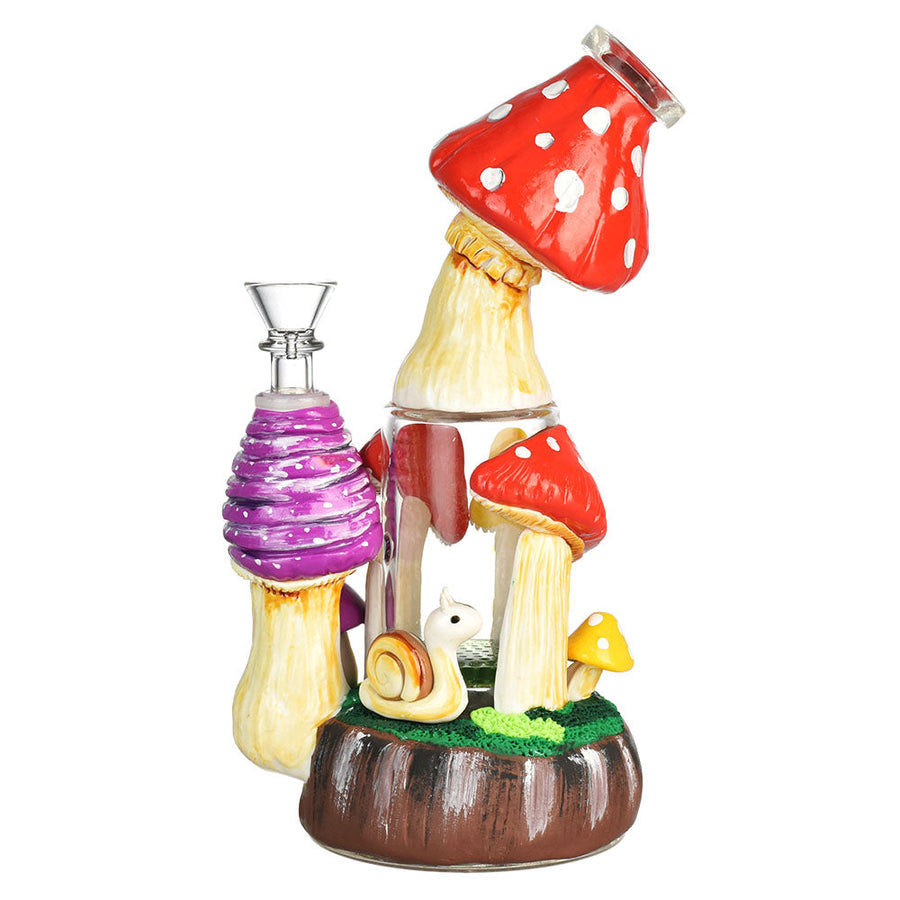 Pulsar Old School Shroom Water Pipe - 9"/14mm F - Headshop.com