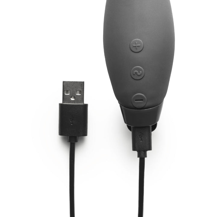 Je Joue Hera Flex Rechargeable Flexible Silicone Rabbit Vibrator Black - Headshop.com