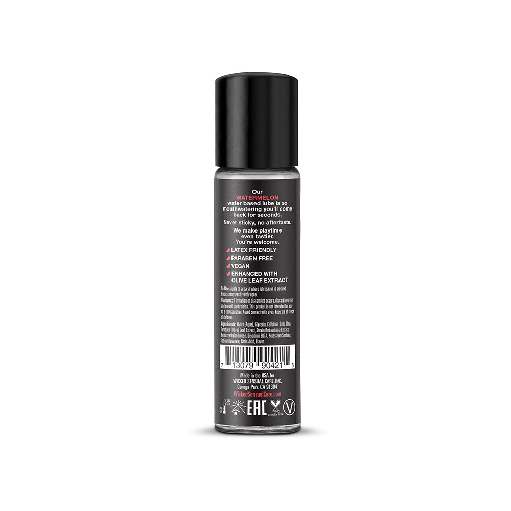 Wicked Aqua Watermelon Water-Based Lubricant 1 oz. - Headshop.com