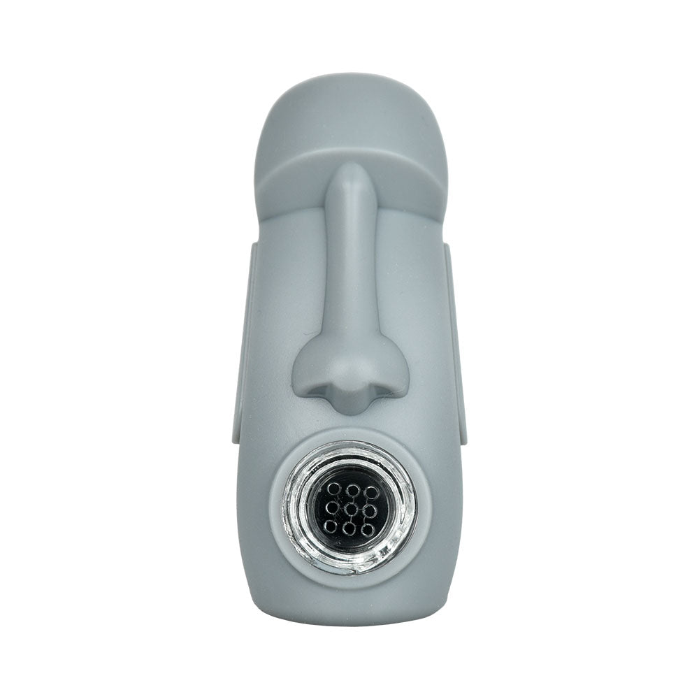 Stoned Head Statue Silicone Hand Pipe - 3.25" - Headshop.com