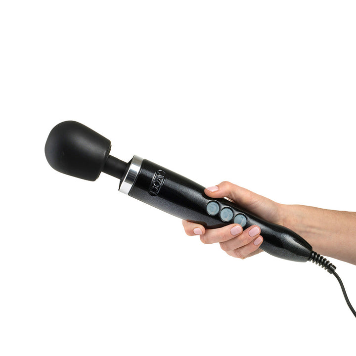 Doxy Die Cast Wand Vibrator Black - Headshop.com