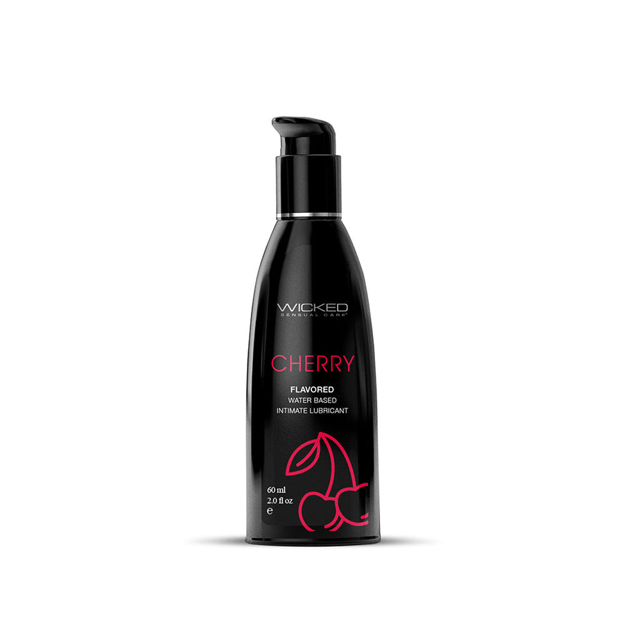 Wicked Aqua Cherry Water-Based Lubricant 2 oz. - Headshop.com