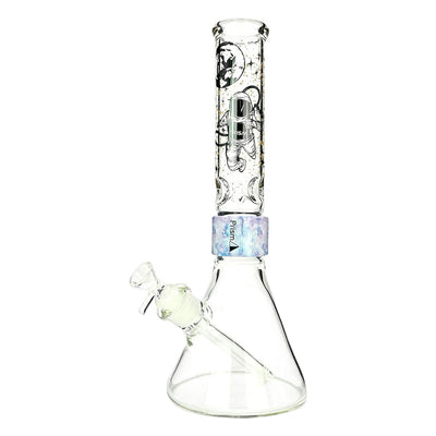 Prism Spaced Out Standard Beaker Single Stack Water Pipe - 14"/14mm F - Headshop.com