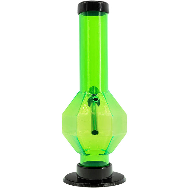 Acrylic Diamond Bong 9-12"  - Multiple Colors