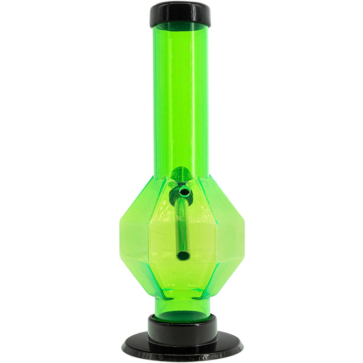 Acrylic Diamond Bong 9-12"  - Multiple Colors
