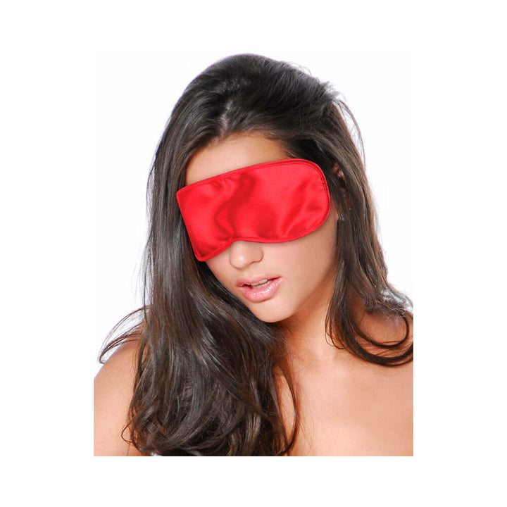 Pipedream Fetish Fantasy Series Satin Love Mask Red - Headshop.com
