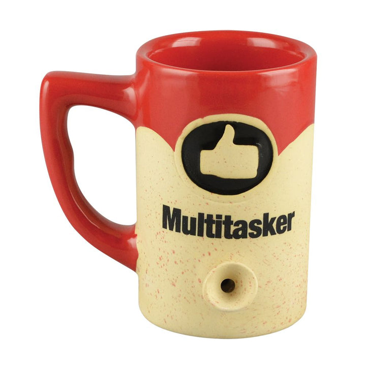 Ceramic Pipe Mug - 8oz / Multitasker - Headshop.com