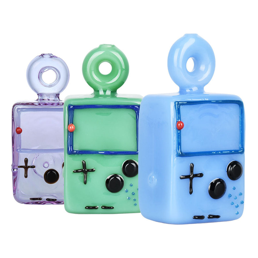 World's Dopest Gamer Hand Pipe - 4" / Colors Vary - Headshop.com
