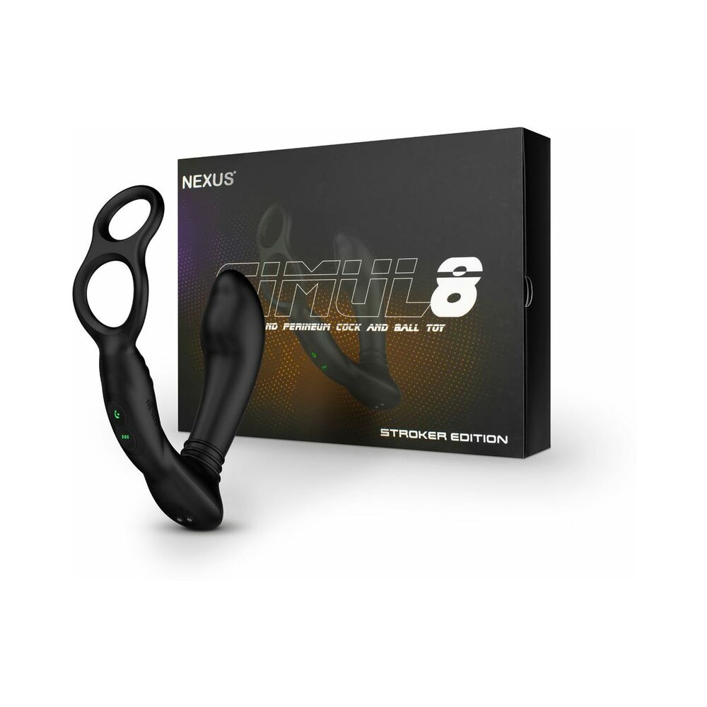 Nexus Simul8 Stroker Edition Silicone Black - Headshop.com