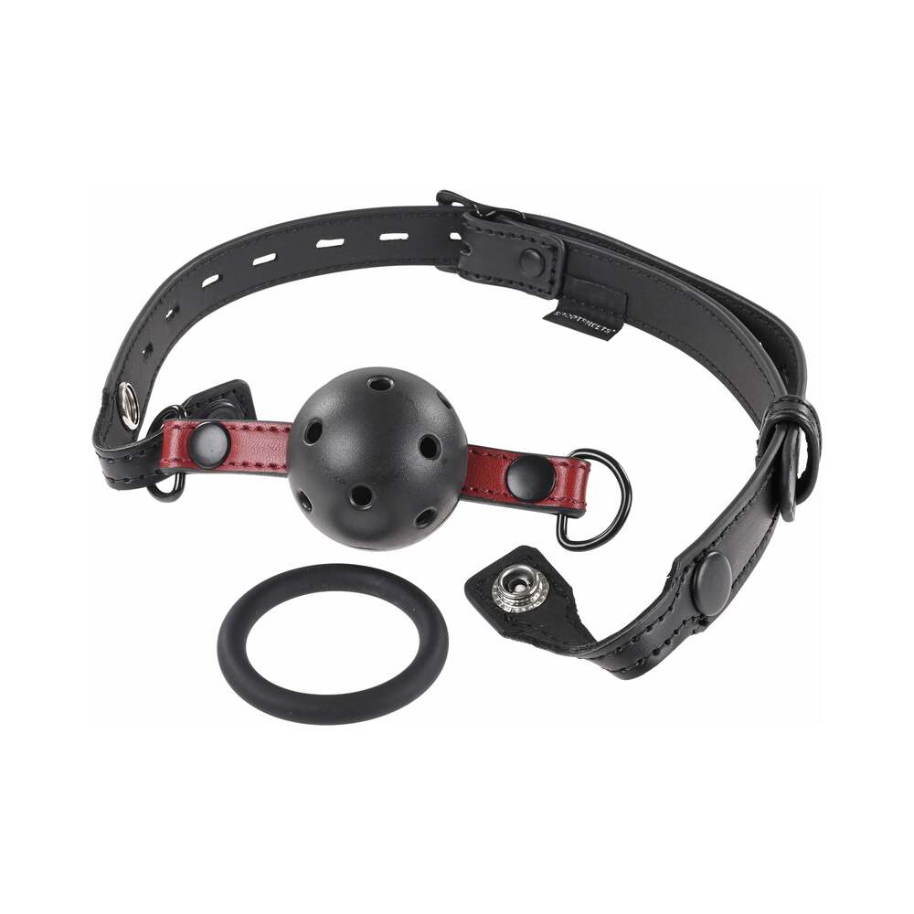 Sportsheets Saffron Interchangeable Gag with Adjustable Buckle - Headshop.com