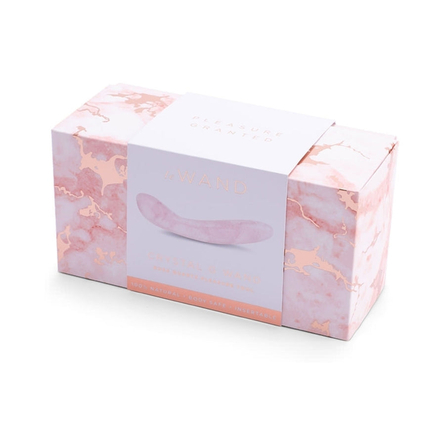 Le Wand Crystal G Wand Rose Quartz - Headshop.com