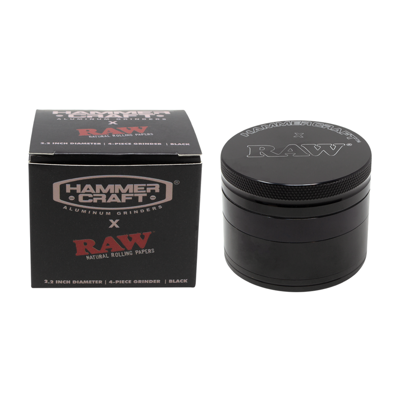 Hammercraft x RAW 2.2" Grinder - Headshop.com