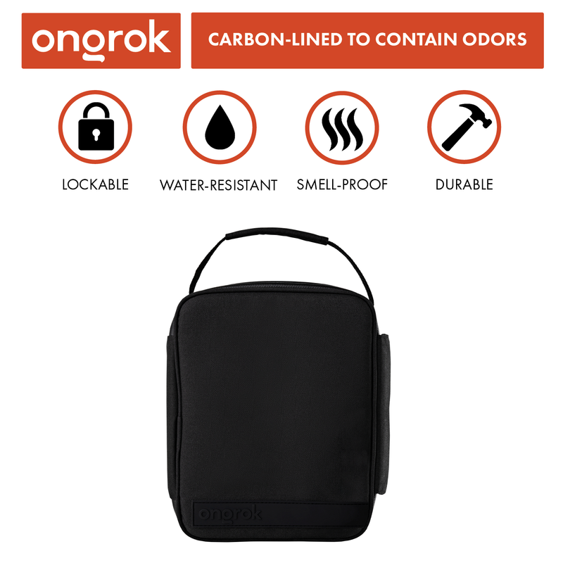 Ongrok Large Carbon-Lined Case with Combo Lock - Headshop.com