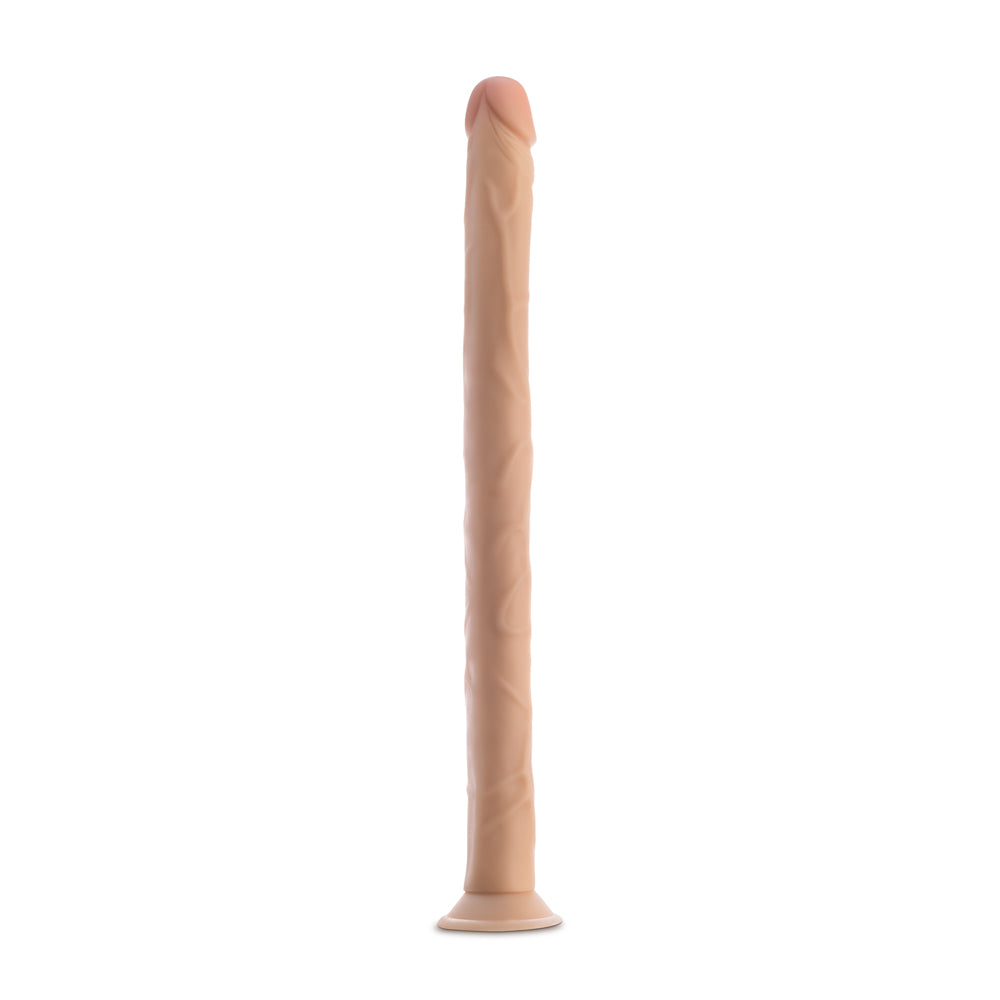 Dr. Skin 19 in. Dildo Beige - Headshop.com