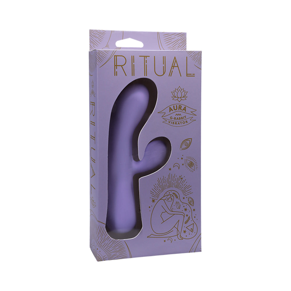 RITUAL Aura Rechargeable Silicone Rabbit Vibrator Lilac – Headshop.com