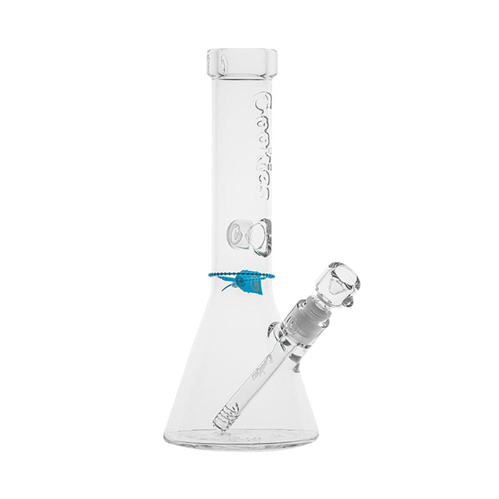 Cookies Flame Etched Glass Water Pipe - 13" / 14mm F - Headshop.com