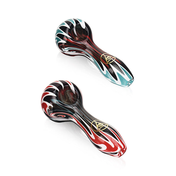 Ritual Smoke - Fire & Ice Wig Wag Spoons - Blue Fire Wig Wag - Single - Headshop.com