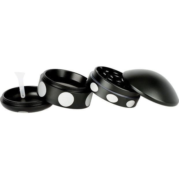 Mushroom Aluminum Grinder - 4pc / 1.8" / Colors Vary