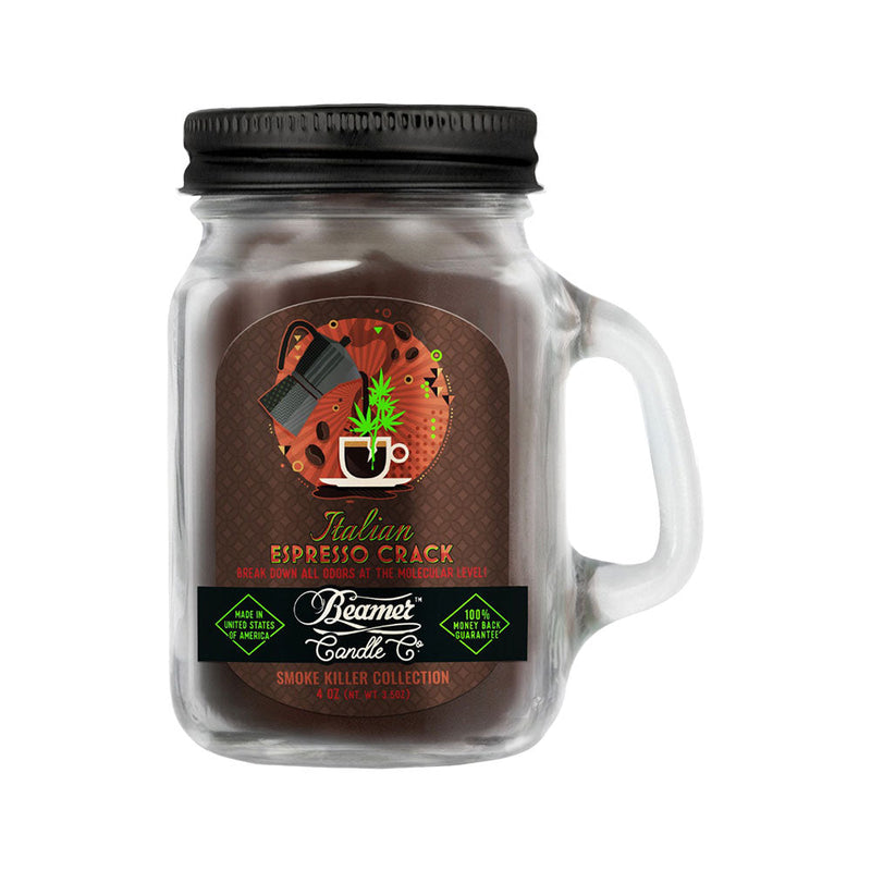 Beamer Candle Co. Mason Jar Candle | Italian Espresso Crack - Headshop.com