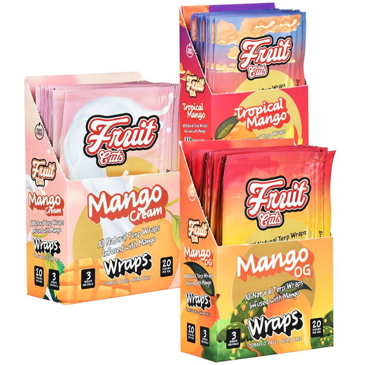Fruit Cuts Infused Terp Wrap | 3pc | 20pk - Headshop.com