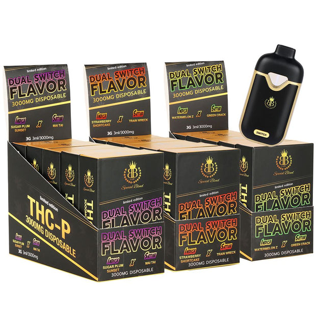 Budzburn THC Special Blend Dual Switch Flavor Disposable | 3g | 5ct Display