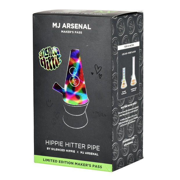 MJ Arsenal Hippie Hitter Glass Water Pipe - 8.75" / 14mm F / LE - Headshop.com