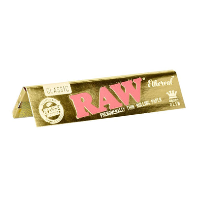 50CT DISPLAY - Raw Ethereal Rolling Papers - Classic / 32pc / King Size Slim - Headshop.com