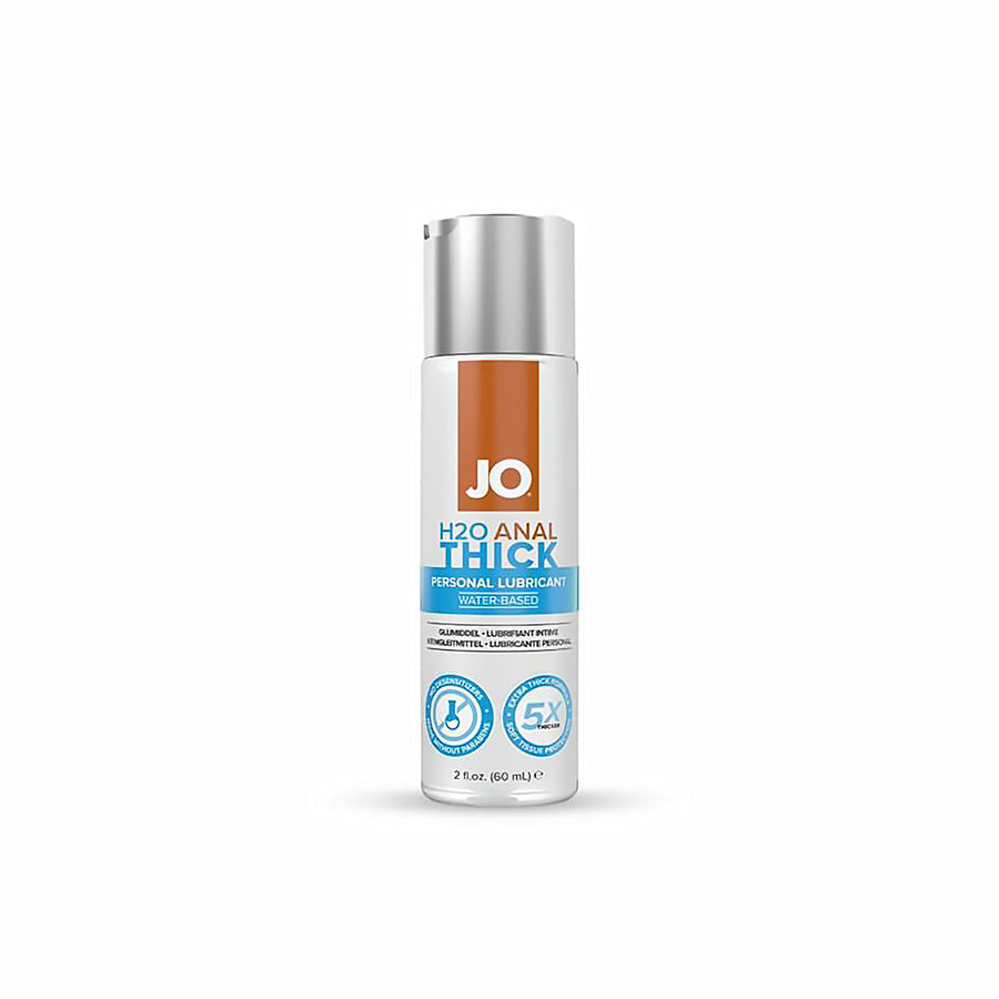 JO H2O Anal Thick Water-Based Lubricant 2 oz. - Headshop.com