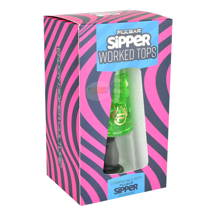 Pulsar Sipper Cup | Glycerin Spiral | 6.75" - Headshop.com