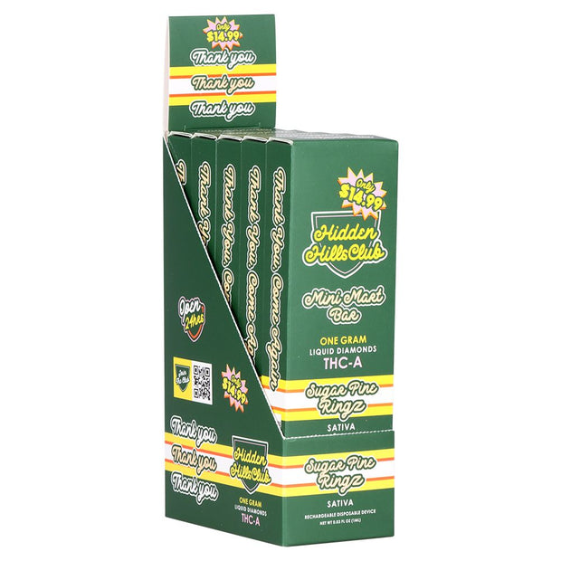 Hidden Hills THCA Mini Mart Disposable Vape | 1g | 5ct - Headshop.com