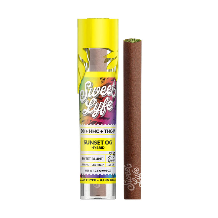 Sweet Blunt D8, HHC, THC-P - Sunset OG (Hybrid) - Headshop.com
