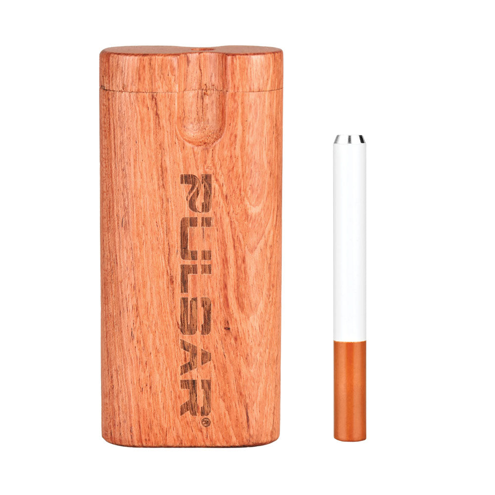 Pulsar Straight Wood Twist Top Dugout - 4" / Rosewood - Headshop.com